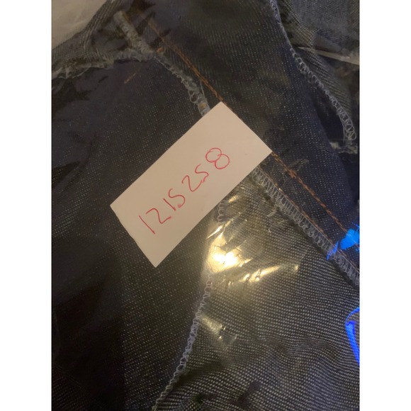 Molatto Denim Duster Kimono Jacket Women 1X Shell Beaded Embellished - Picture 8 of 9